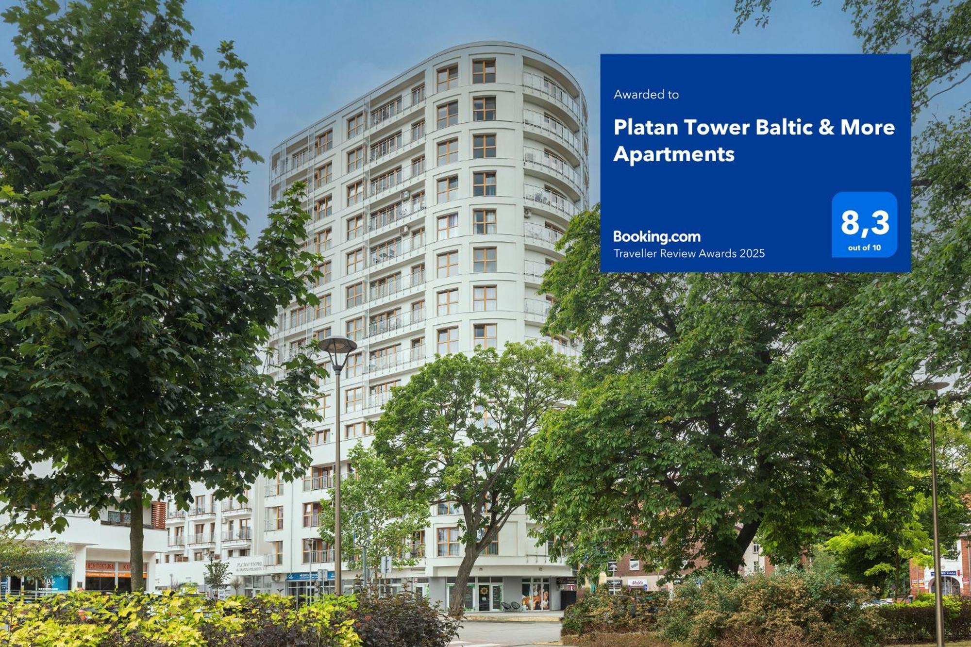 Platan Tower Baltic & More Apartments Świnoujście Esterno foto